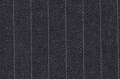 Grey with White Pin Stripe