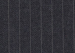 Grey with White Pin Stripe