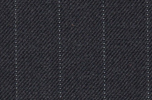 Grey with Ivory Pin Stripe