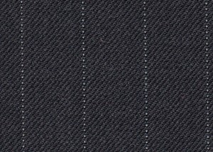 Grey with Ivory Pin Stripe