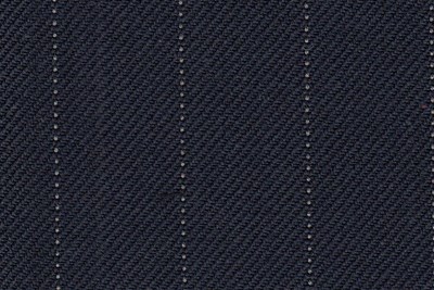 Navy with Ivory Pin Stripe