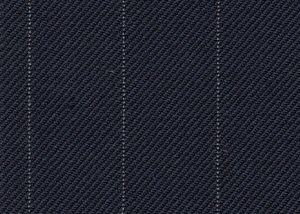 Navy with White Pin Stripe