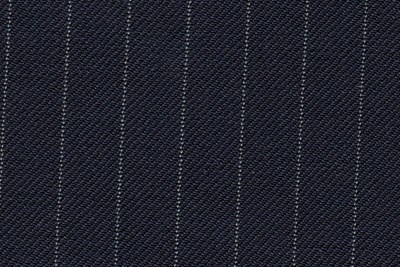 Navy with white pin stripe
