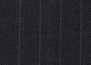 Dark Grey with white pin stripe