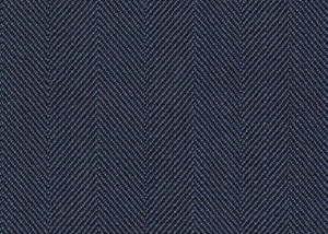 Blue Herringbone