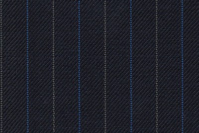 Navy with Electric blue & white pin stripes