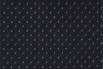 Black with Blue/White pindot