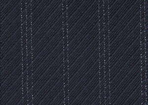 Navy Rhadame Twill with white stripe