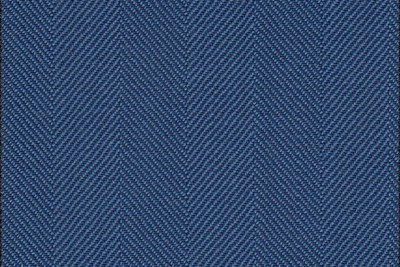 Mid Blue Herringbone