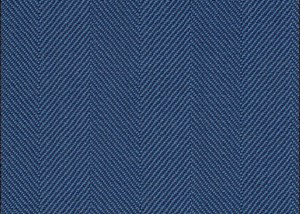 Mid Blue Herringbone