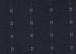 Navy diamond with five dot stripe