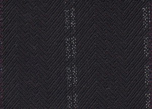 Brown chevron stripe with wide white stripe