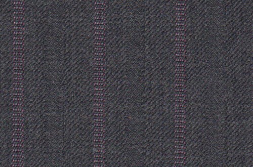 Grey HB with Fuchsia Stripe