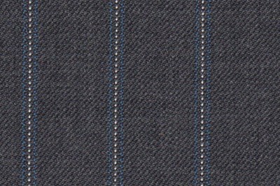 Grey with white & blue Stripe