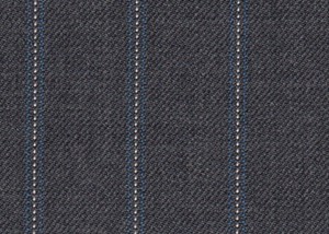 Grey with white & blue Stripe