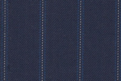 Navy with White & Blue Stripe