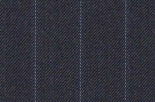 Dark Grey with White & Blue Stripe