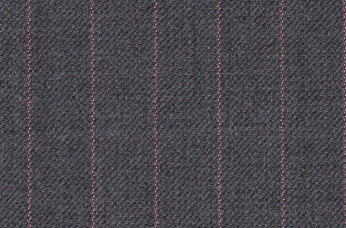Grey with Pink Stripe