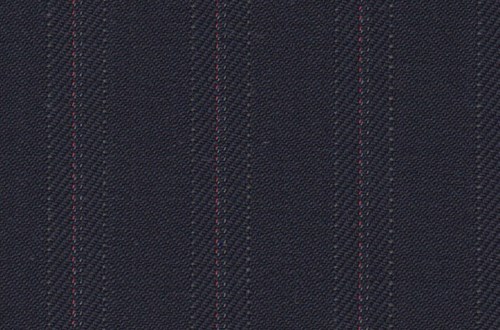 Navy with Pink/Ivory Stripe