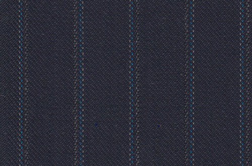 Navy with Blue/White Stripe