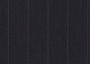 Black with white stripe