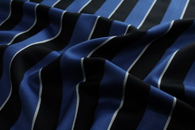 Blue/Black/White Stripe