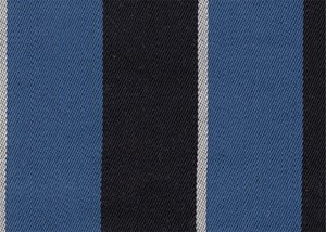 Blue/Black/White Stripe