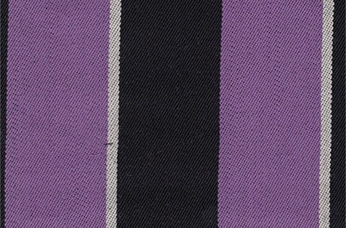 Purple/Black/White Stripe