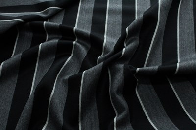 Grey/Black/White Stripe