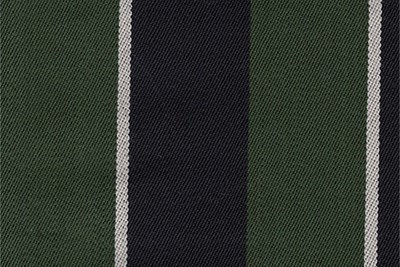 Green/Navy/White Stripe