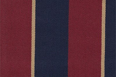 Navy/Burgundy/Gold Stripe