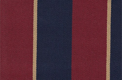 Navy/Burgundy/Gold Stripe