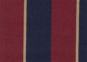 Navy/Burgundy/Gold Stripe