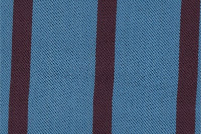 Light blue / Burgundy Stripe