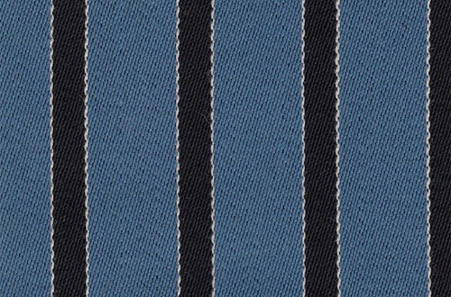 Blue/Black/White Stripe