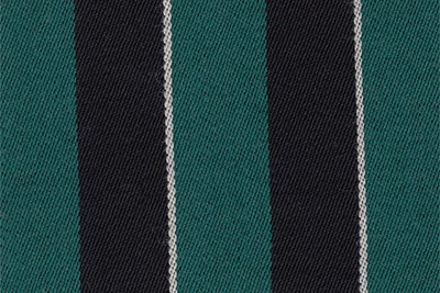 Green/Black/White Stripe