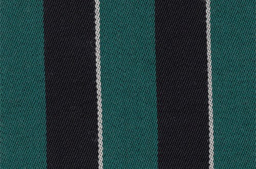 Green/Black/White Stripe