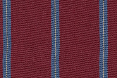 Burgundy/Sky Blue/Gold Stripe