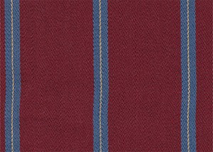 Burgundy/Sky Blue/Gold Stripe