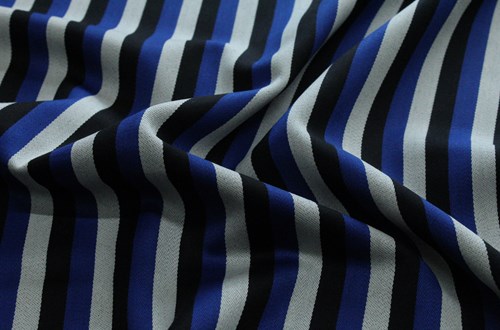 Blue/Black/White Stripe