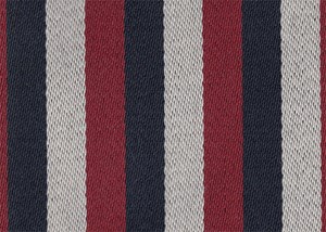Burgundy/Navy/White Stripe