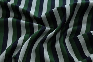 Green/Navy/White stripe