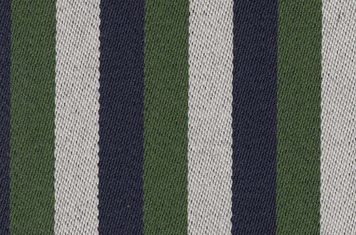 Green/Navy/White stripe