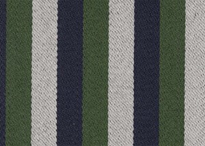 Green/Navy/White stripe