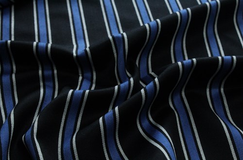 Black/Sky Blue/White Stripe