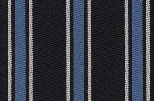 Black/Sky Blue/White Stripe
