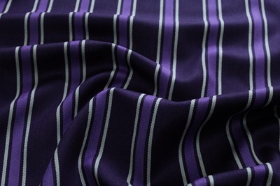 Purple/Lilac/White Stripe