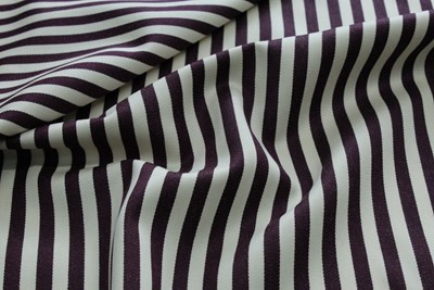 Maroon/Whte Stripe
