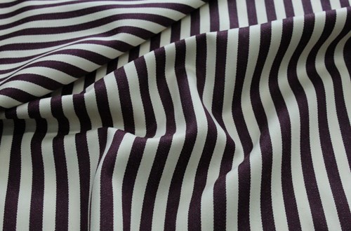 Maroon/Whte Stripe