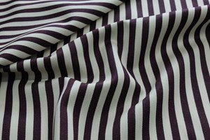 Maroon/Whte Stripe